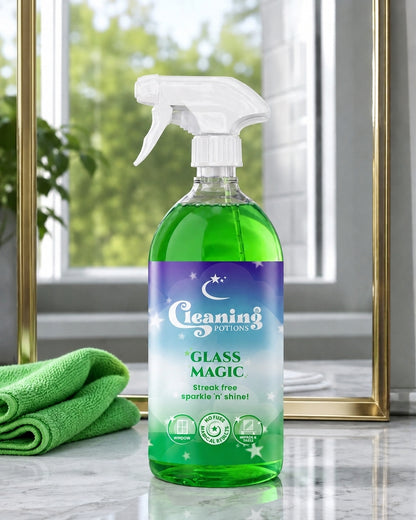 Glass Magic Cleaner For Smear Free Mirrors Windows Glass Tables
